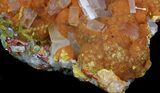 Barite On Orpiment From Peru - Collector Specimen #34303-4